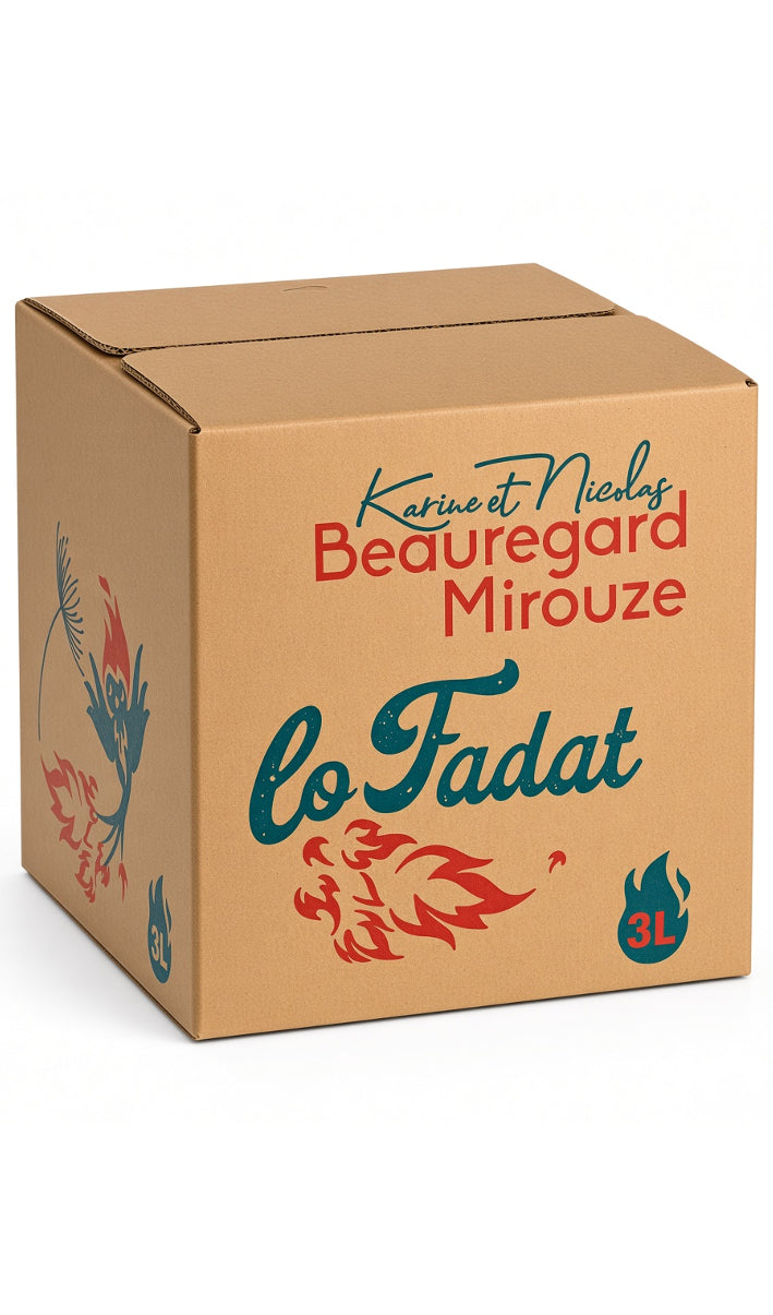 BIB 3 litres Lo Fadat Blanc 2025 - Beauregard Mirouze (Aude)