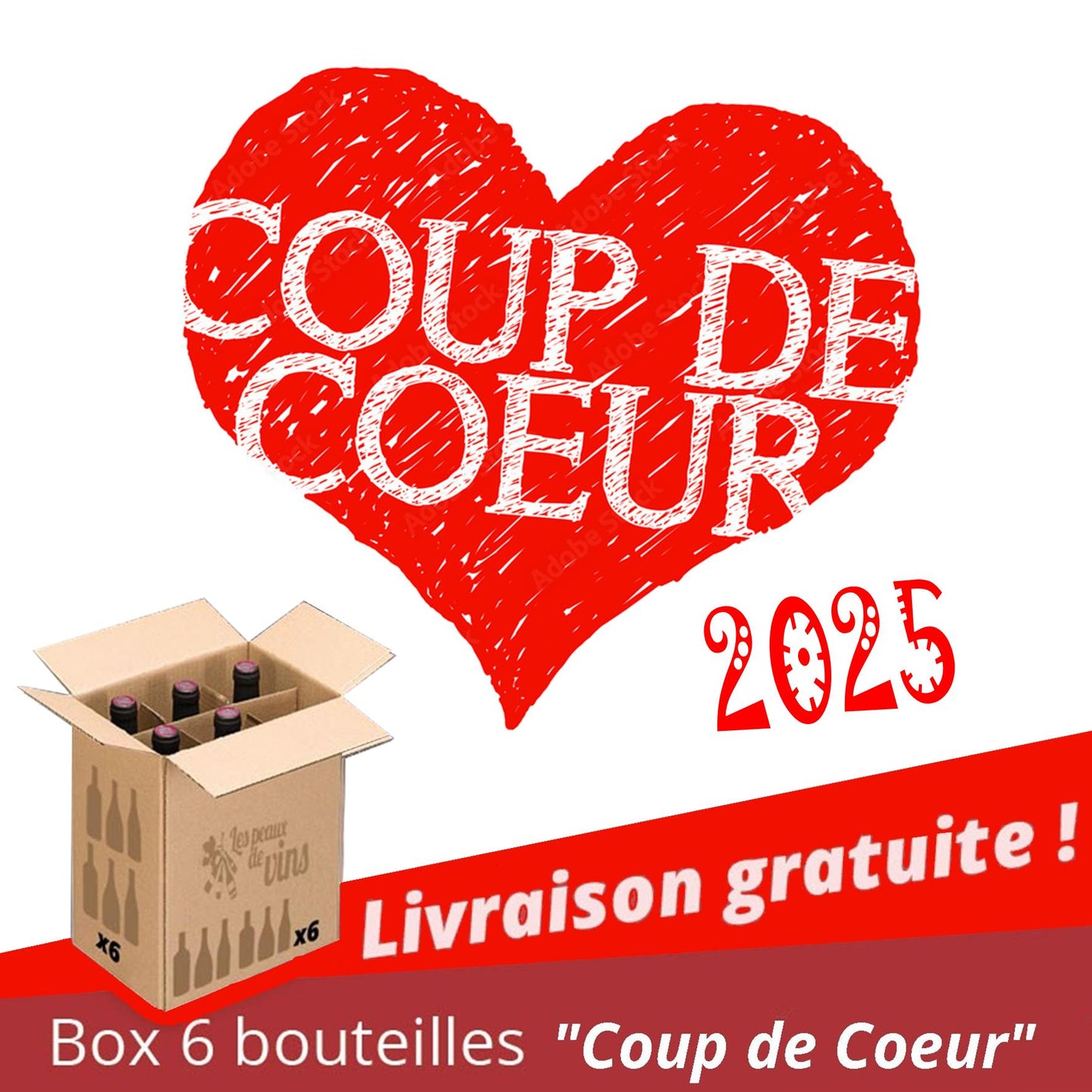 Box Coup de Cœur - LIVRAISON GRATUITE