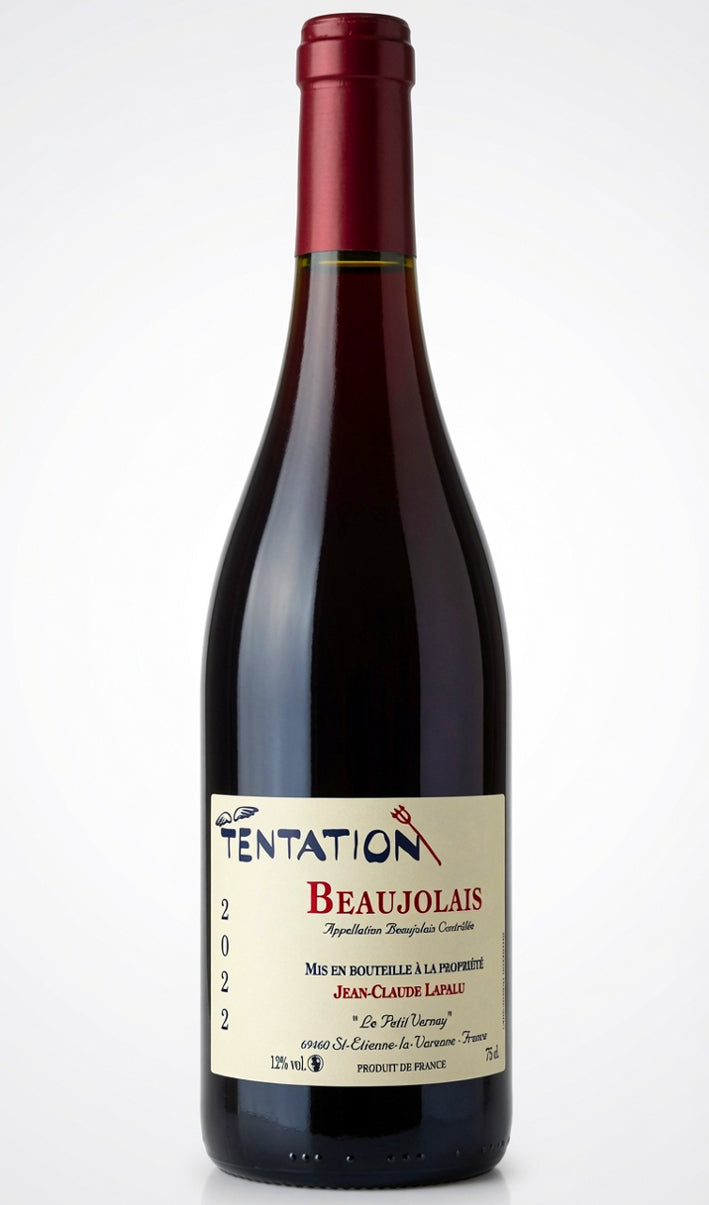 Tentation Beaujolais Villages 2022 - J.C Lapalu (Beaujolais)
