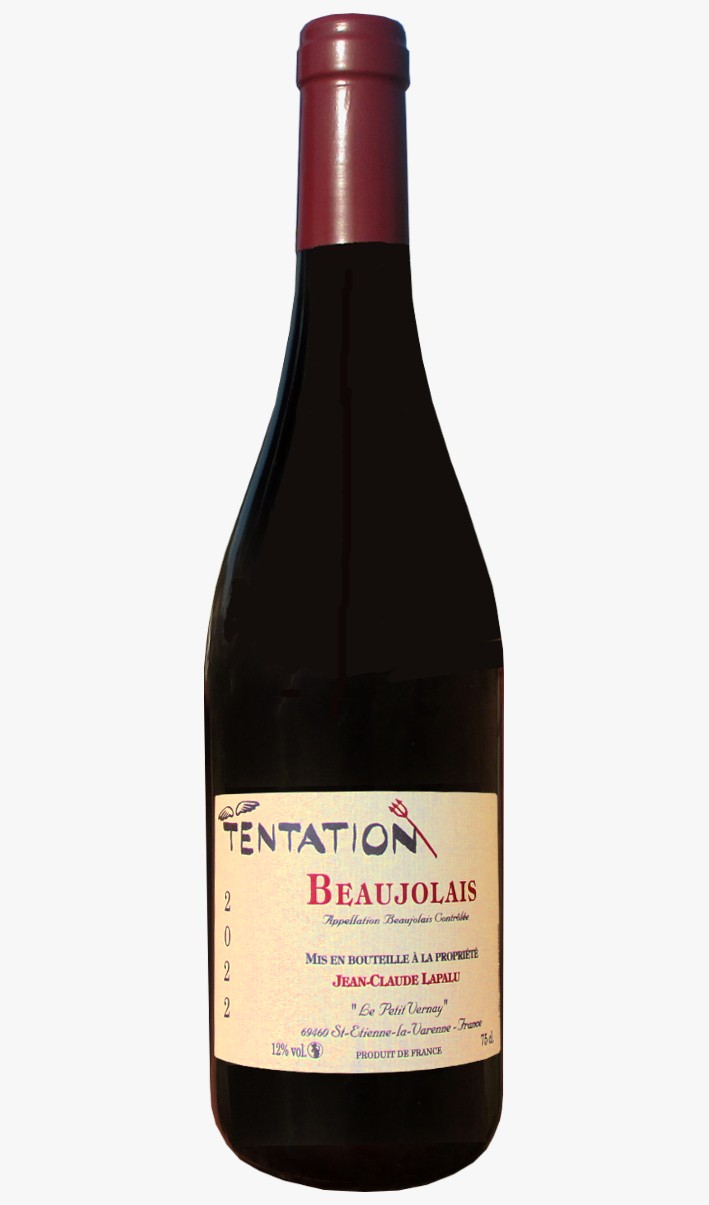 Tentation Beaujolais Villages 2022 - J.C Lapalu (Beaujolais)