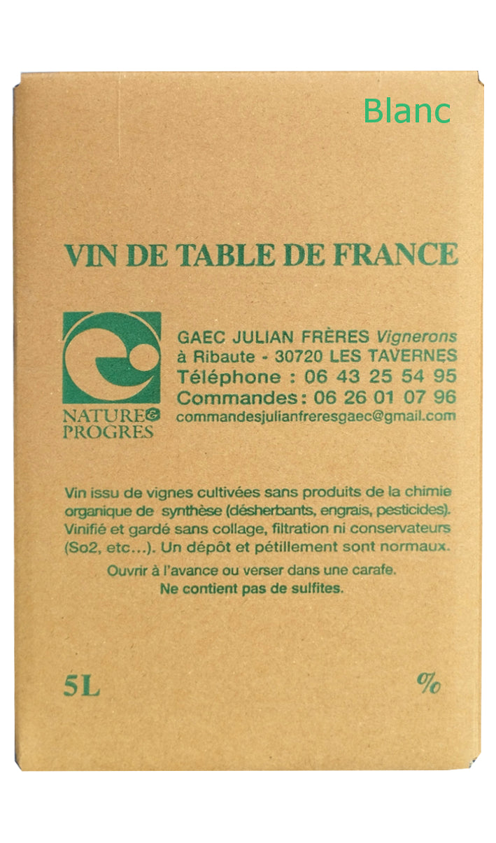 BIB 5L Blanc Louis Julian