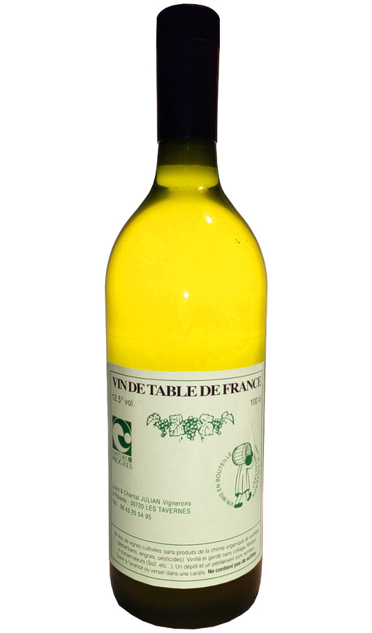Blanc 1 litre 2025 - Louis Julian (Gard)