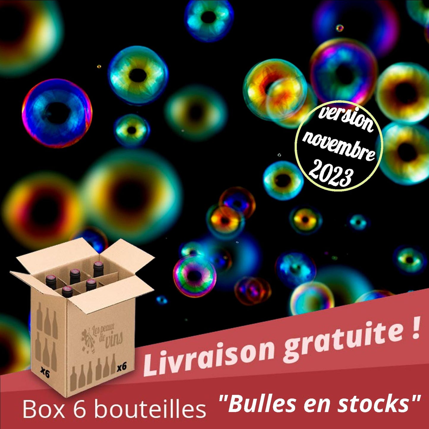 BOX BULLES en STOCKS - LIVRAISON GRATUITE