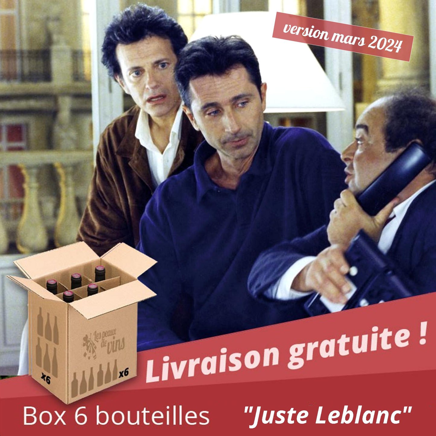 Box JUSTE LEBLANC - LIVRAISON GRATUITE