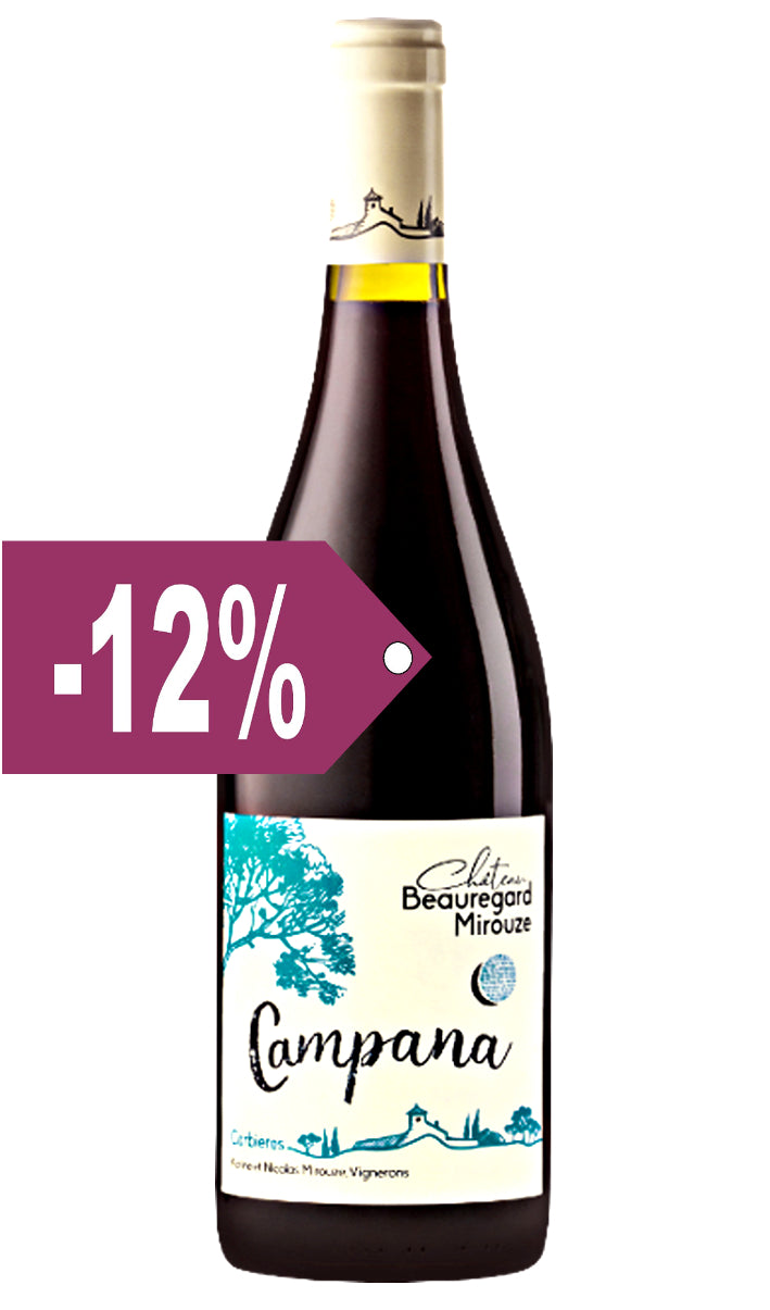 Campana rouge 2023 PROMO - Château Mirouze (Aude)