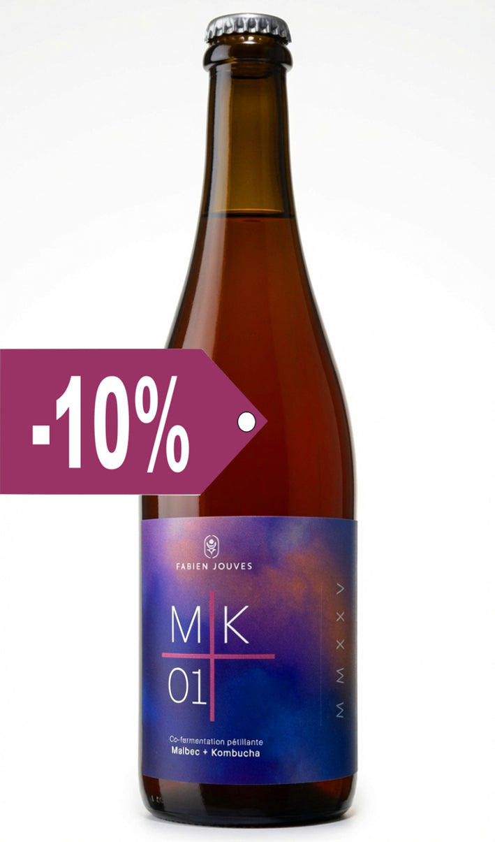 MK01 Rouge Pet Nat 4°5 d'alcool PROMO - Mas Del Périé (Lot) (Copie)