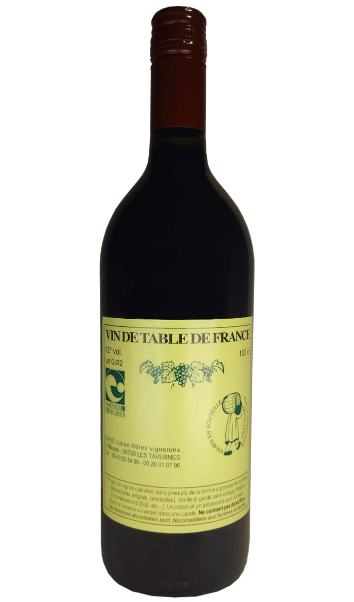 Rouge 12°5 - 1 litre Louis Julian