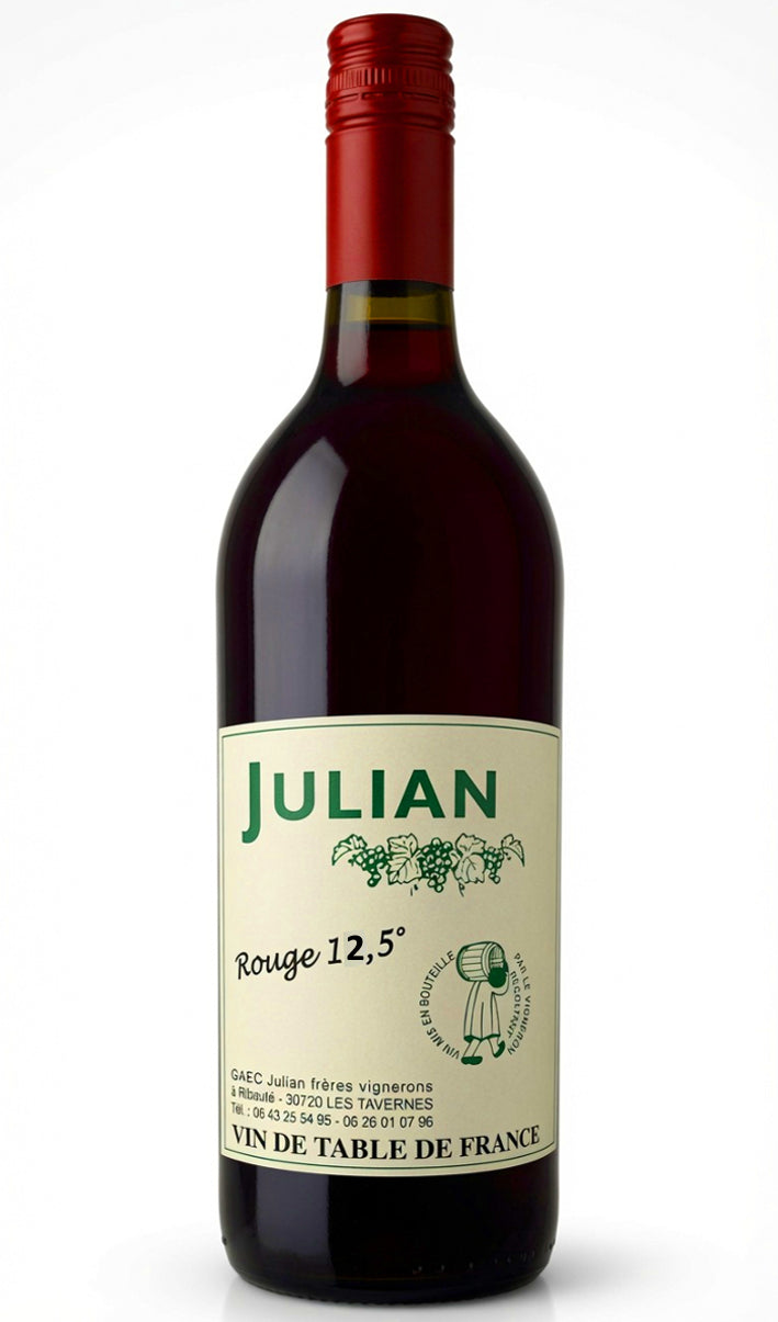 Rouge 12°5 - 1 litre Louis Julian
