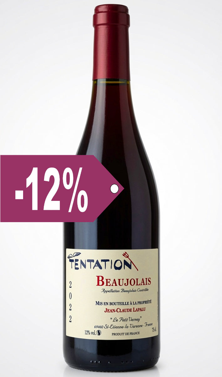 Tentation Beaujolais Villages 2022 PROMO - J.C Lapalu (Beaujolais)