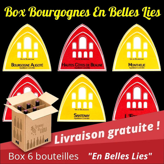 BOX BOURGOGNES EN BELLES LIES - LIVRAISON GRATUITE