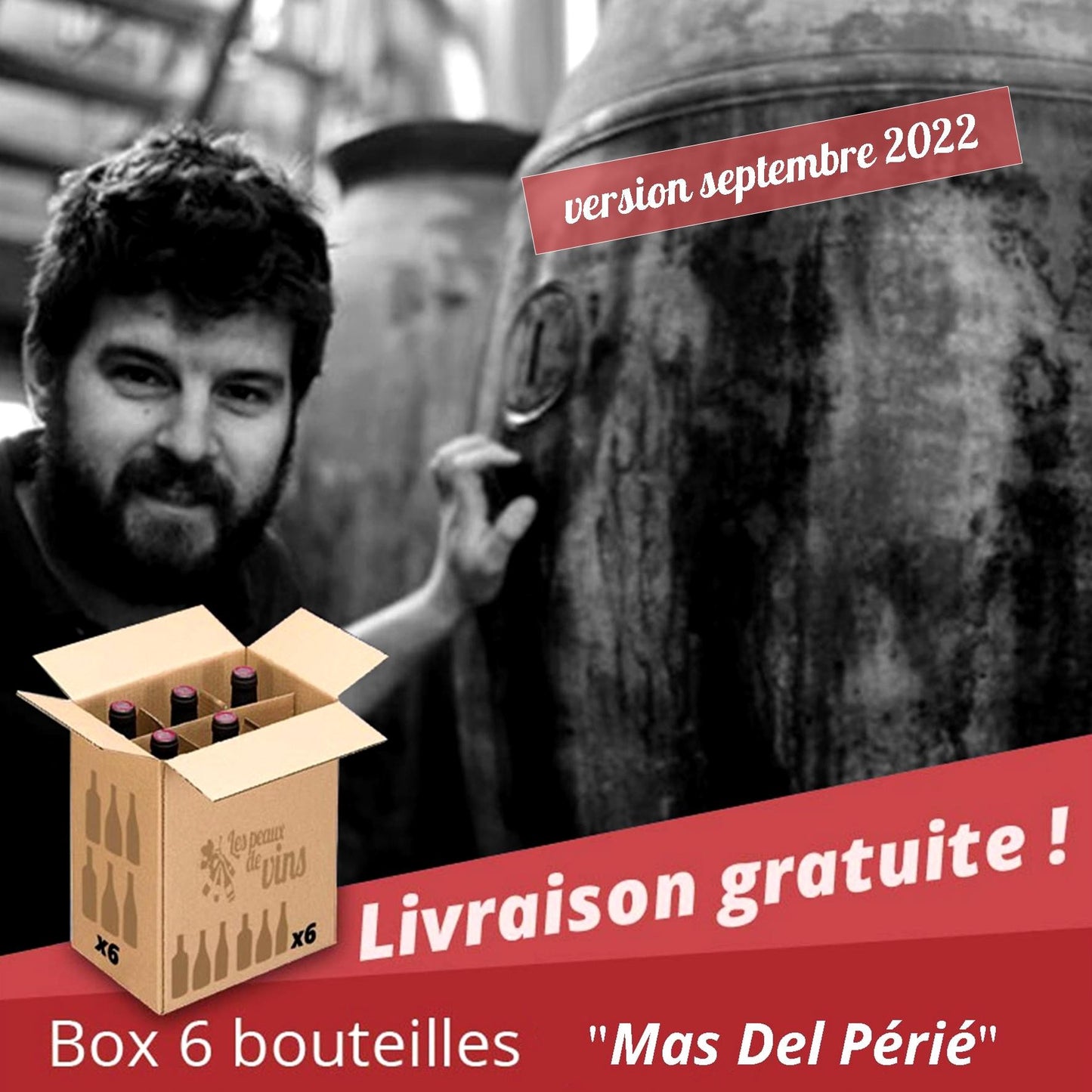 BOX 6 bouteilles Mas Del Périé - Fabien Jouves