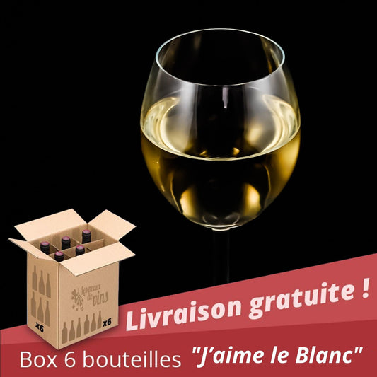 Box J'AIME LE BLANC - LIVRAISON GRATUITE